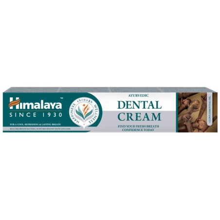 Himalaya Dental Cream Ayurvedic toothpaste with Clove Oil 100g