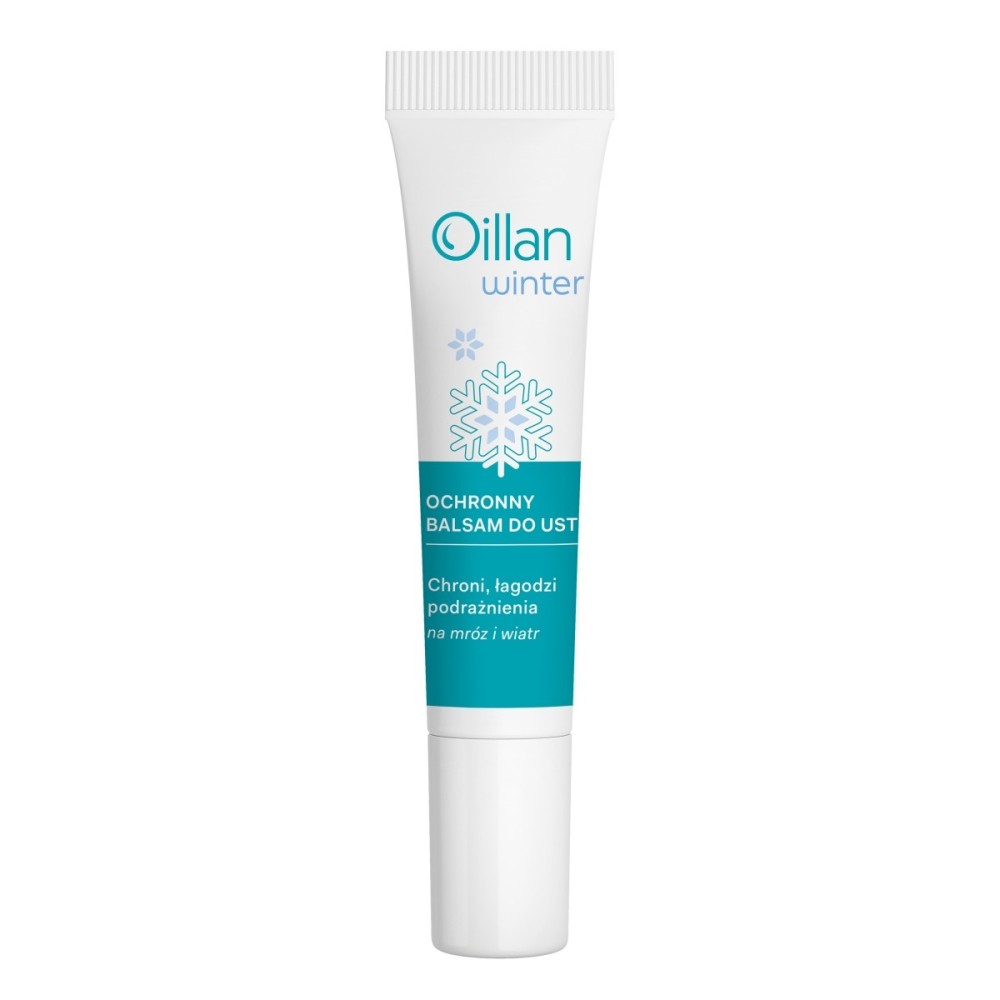 Oillan Winter Protective lip balm with vitamin E for winter, wind and frost 15 ml