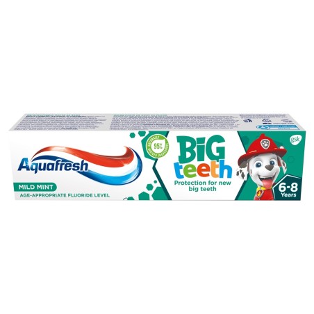 Aquafresh Big Teeth Toothpaste with fluoride 6-8 years 50 ml