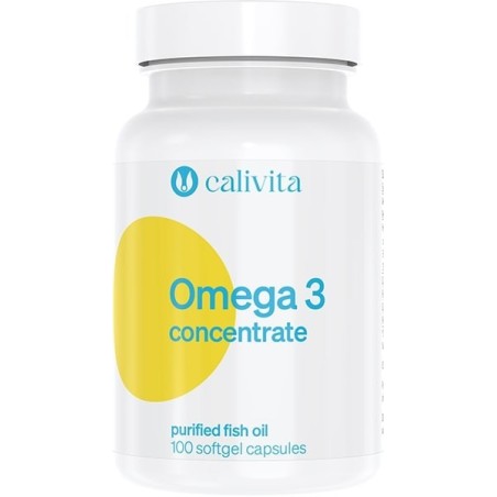 Omega 3 Concentrate Calivita 100 cápsulas