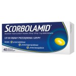 Scorbolamid (100 mg + 5 mg + 300 mg) x 40 podrážděných tablet