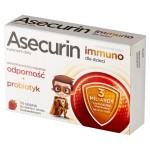 Asecurin Immuno dla dzieci Suplement diety 30 sztuk