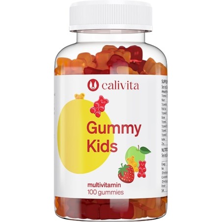 Gummy Kids 100 caramelle gommose da masticare Calivita