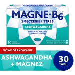 Sanofi Magne-B₆ Suplement diety zmęczenie i stres 22,74 g (30 sztuk)