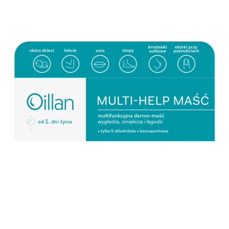 Oillan Multi-Help Dermo-onguent Multifonctionnel 12g