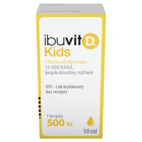Ibuvit D3 Kids orální kapky 10 ml