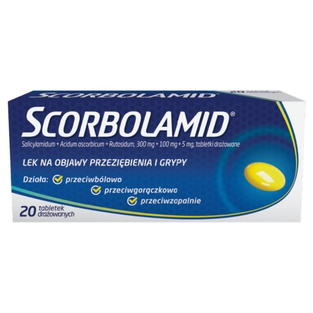 Scorbolamid (100 mg + 5 mg + 300 mg) x 20 compresse irritate