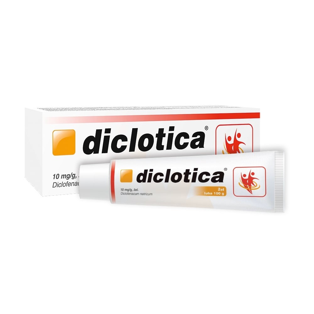 Diclotica żel 0,01 g/g 100 g
