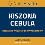 NutriHealth Suplement diety kiszona cebula 60 sztuk