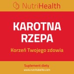 NutriHealth Suplemento dietético zanahoria nabo 60 piezas