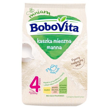 Papilla de leche BoboVita Manna después de 4 meses 230 g