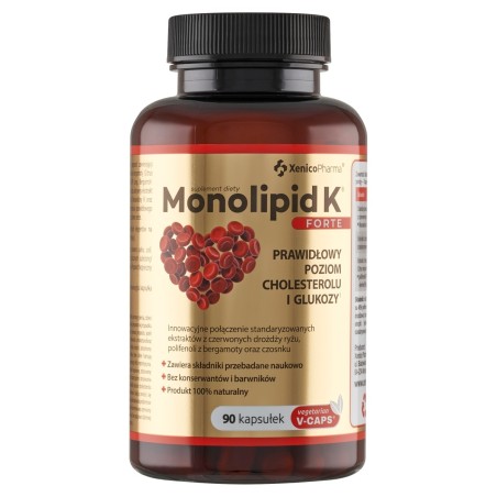Monolipid K Forte Suplement diety 61,02 g (90 x 678 mg)