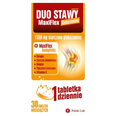 Duo Stawy MaxiFlex Glukozamina 126 g (30 x 4,2 g)