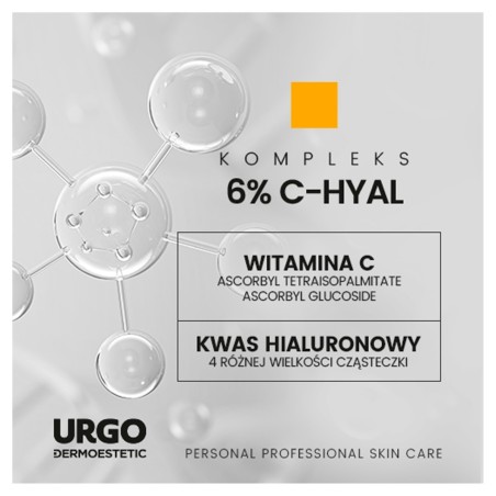 Urgo Dermoestetic C-Vitalize Revitalisierende und leuchtende Creme für die Haut um die Augen 15 ml