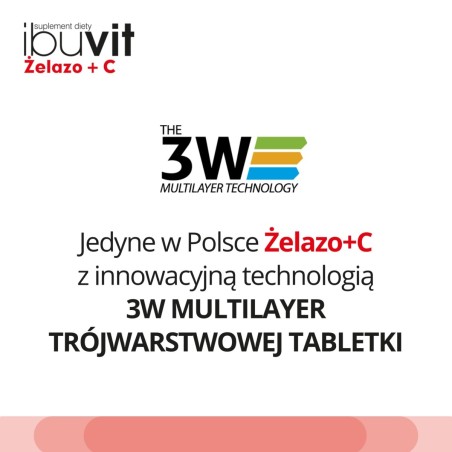 Ibuvit Żelazo + C x 30 tabl.
