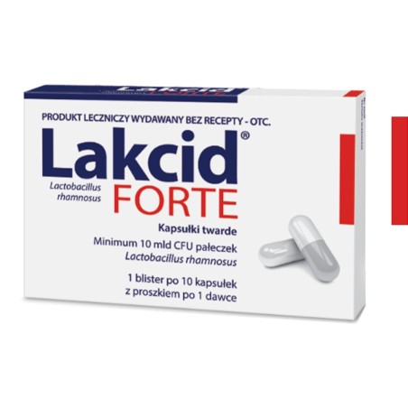 Lakcid Forte capsules 10 billion x 10 caps.
