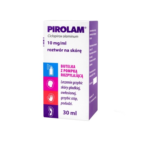 Pirolam solution for skin 1% bottle 30 ml