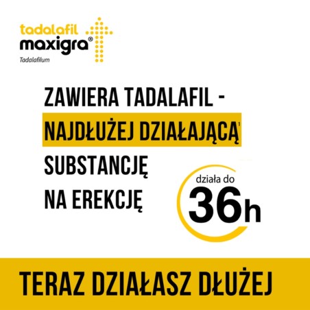 Tadalafil Maxigra 10 mg x 2 tabl.