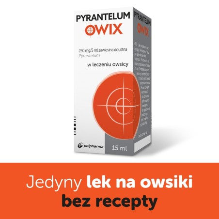 Pyrantelum Owix oral suspension 0.25 g/ 5 ml 15 ml