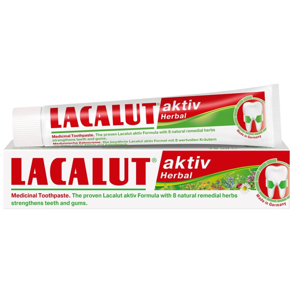 Pasta LACALUT Active Herbal 75ml