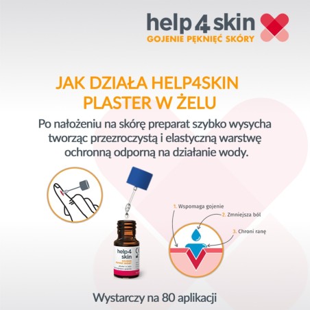 Help4Skin Healing of skin cracks Gel patch 7 ml x 1
