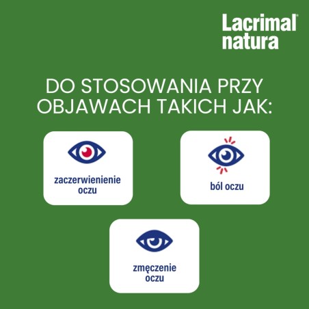 Lacrimal Natura oční kapky 10 ml