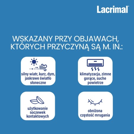 Lacrimal eye drops solution 14 mg/ml 5 ml x 2