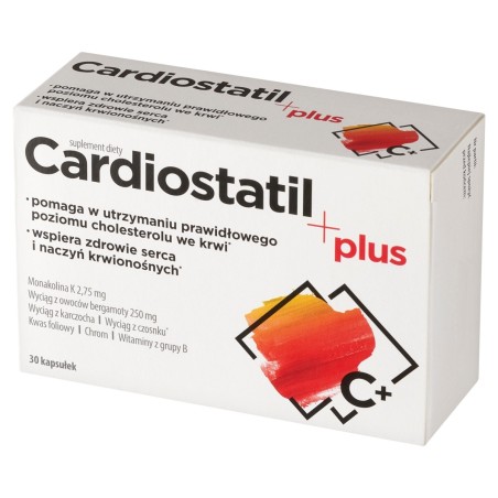 Cardiostatil Plus Suplemento dietético 30 piezas