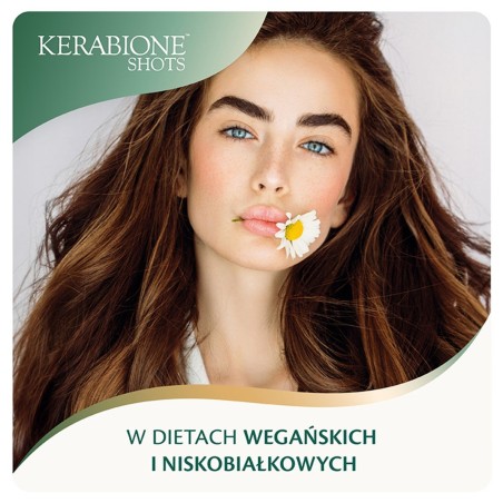 Kerabione Shots Suplement diety dla włosów i paznokci 350 ml (14 x 25 ml)