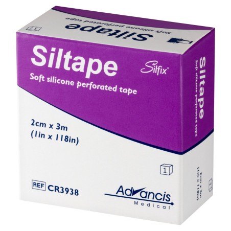 Siltape Soft perforated silicone tape 2 cm x 3 m