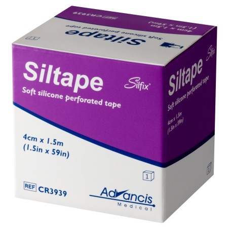 Silfix Siltape Miękka taśma silikonowa perforowana 4 cm x 1.5 m