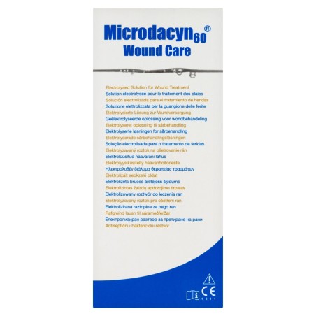 Microdacyn 60 Electrolyzed wound treatment solution 250 ml