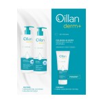 Sada Oillan Derm+ Cream Wash Gel, Body Lotion, Hand Cream-Concentrate jako dárek